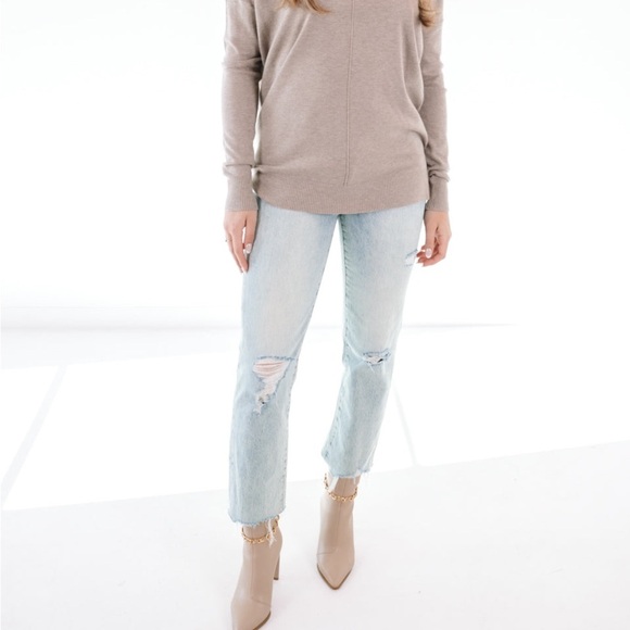 Pistola • Charlie High Rise Distressed Straight Jeans - Picture 2 of 16